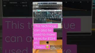 Creating a tuned 808 style kick from scratch in Logic Studio using Alchemy. #808 #beatmaker #hiphop