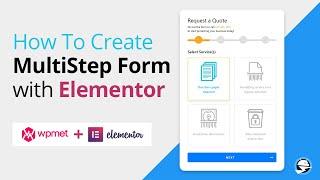 How To Create MultiStep form With Elementor & Metform Plugin by WPmet on WordPress Website