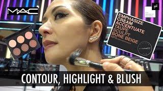 CONTOUR, HIGHLIGHT & BLUSH | MAC COSMETICS | Cat Arambulo-Antonio