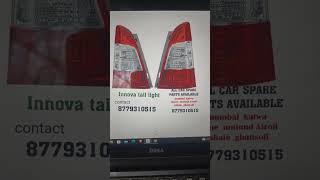 5/#shorts /#shortsvideo /#innova /#tail light/#contact /#all car spare parts available