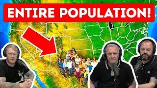 12 Geography Facts About America No One Told You About REACTION!! | OFFICE BLOKES REACT!!