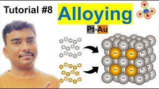 Create and visualize Pt-Au alloy with VESTA