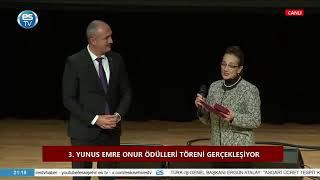 3. YUNUS EMRE ONUR ÖDÜLLERİ TÖRENİ GERÇEKLEŞİYOR  20.12.2024