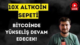 PANİK YOK! - ALTKOİN SEPETİMİ İNCELİYORUZ - BİTCOİN ve ALTKOİN ANALİZİ