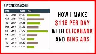 How To Make Money On Clickbank Using Bing Ads 2017