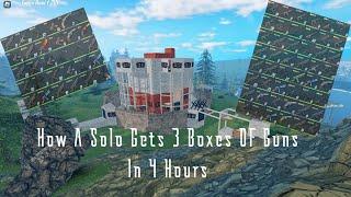How A Solo Gets 3 Boxes Of Guns in 4 Hours (Fallen V5)