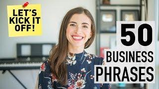 50 PHRASES IN BUSINESS ENGLISH