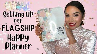 Setting up My Flagship Planner | BIG Happy Planner 