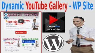 Embed YouTube Channel and Playlists on WordPress Site, Embed Plus for YouTube Plugin [2022]