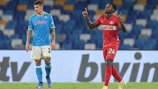 Napoli vs Spartak Moscow  2-3