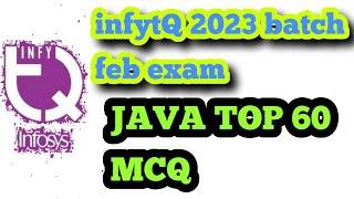Infytq Java mcq | Java mcq | Infytq previous mcq questions | infytq previous java mcq