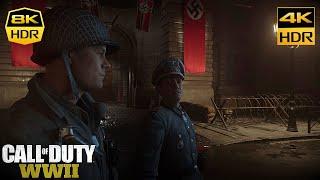 Call Of Duty WW2 Liberation 4K-8K HDR UHD Gameplay (COD World War 2)PC RTX 3090