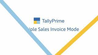 Multiple Sales Invoice Modes   in TallyPrime || TallyPrime Learning || Sales Invoice Entry