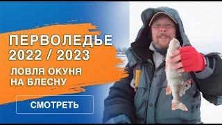 Перволедье 2022/2023 Ловля окуня на блесну