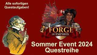 FoETipps: Sommer-Event 2024 Questreihe in Forge of Empires (deutsch)