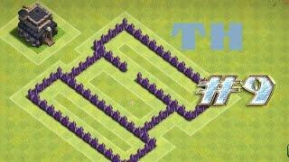 clash of clans - строим базу 4 тх для сохранки ресов #9