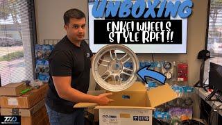 Unboxing Enkei Wheels style RPF1!!! Check this out!  Part#3795704935SP 15x7 +35 4x100 Silver