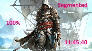 Assassin's Creed 4 100% Segmented Speedrun in 11:45:40