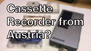 Stenocord Dictation Tape Recorder Format from Austria