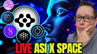 Fetch AI FET / ASI X Space LIVE Discussing CUDOS Integration