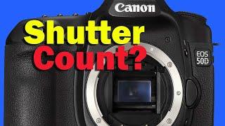 How to Check Shutter Count on Your Canon DSLR