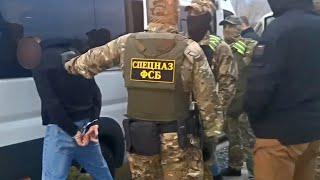 РАБОТАЕТ СПЕЦНАЗ ФСБ задержание торговцев оружием оперативная съёмка POLICE SPECIAL FORCES
