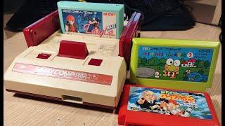 Играем в мои новые картриджи для famicom из Японии!