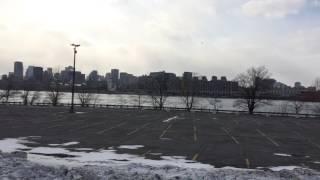 Vue de Montréal depuis l'île Saint-Hélèna