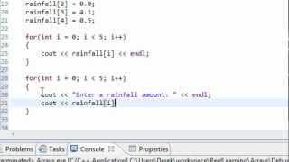 C++ Programming: Intro to Arrays Part I