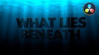 Resolve Fusion: What Lies Beneath Tutorial YouTube