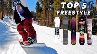 Top 5 Freestyle & Park Snowboards 2022