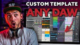 How To Make a CUSTOM TEMPLATE To Record Your Vocals (IN ANY DAW)