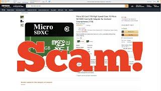 Beware Of Fake 1tb Micro Sd Cards On Amazon - How To Avoid Getting Scammed