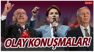 Kemal Kılıçdaroğlu, Meral Akşener ve Mansur Yavaş'tan olay konuşmalar! Salon coştu!