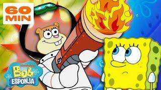 Bob Esponja | As Experiências mais LOUCAS de Sandy em Bob Esponja  | Bob Esponja em Português