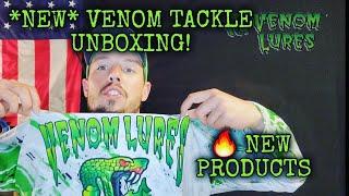 New Venom Products & Unboxing (Sick!) #venomlures #bassfishing #unboxing