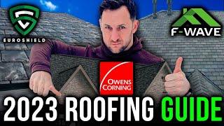 2023 Roofing Materials Guide: F Wave, Euroshield, Asphalt Shingles, Metal, Cedar and Tesla Roofs