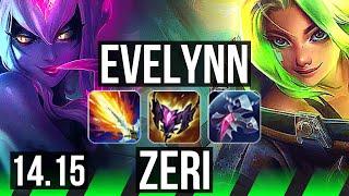 EVELYNN vs ZERI (JGL) | Rank 1 Eve, 12/3/10, Legendary | NA Challenger | 14.15