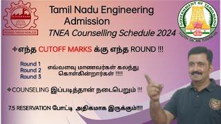 TNEA Counseling Schedule/Counseling எவ்வாறு நடைபெறும்/Counseling ல் கலந்து கொள்வது எவ்வாறு/