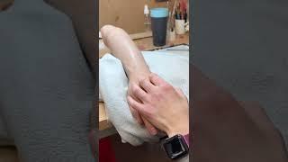 Silicone arm prosthetic