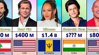 Top 100 Richest Actors In The World