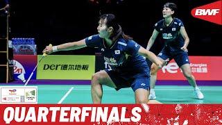 BWF Uber Cup Finals 2024 | Chinese Taipei vs. Korea | QF