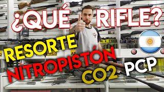 ¿QUE COMPRAR!? ¿Cuál es el Mejor Rifle de Aire Comprimido? - Resorte Nitro piston co2 PCP SWAT POINT