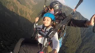 The journey, not the arrival matters / Paragliding in Bir Billing / Scared but Brave Girl:-