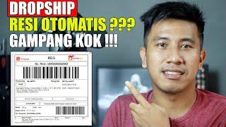 cara transaksi dropship resi otomatis di shopee