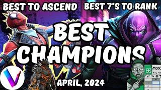 Best Champions Ranked & Tier List  - April 2024 MCoC - Vega's Tier List & Spreadsheet - Prowler Punk