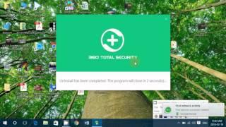 How to remove Qihoo 360 Total Security antivirus from your computer and glasswire firewall