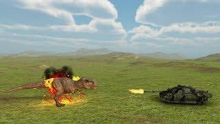 T-REX vs ALL UNITS - Beast Battle Simulator