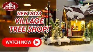 Village Tree Shop Christmas Accessory | FG Square Villages