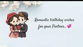 Top 10 Romantic birthday wishes for boyfriend & girlfriend| Short & Long wishes |